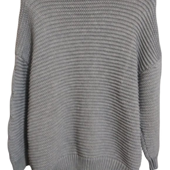 SOLD!!! Oversized Chunky Open Front Cardigan Sweaters Cable Knit Size M - Picture 7 of 16